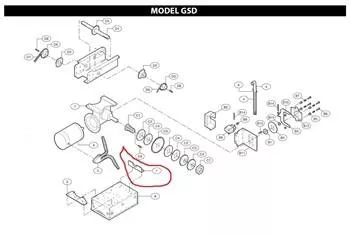 0110-10446Mounting Bracket, Electrical Box – Brake