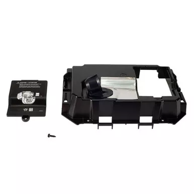 02-41D217 End Panel w/labels, battery cover and light socket [041D0217]