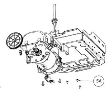02A 27255C04 Screw, Circuit Bd,#6-18X3/8