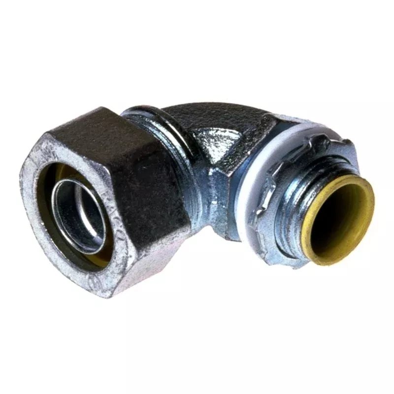 1/2″ 90° Insulated Liquidtight Connector 12LTI90CN