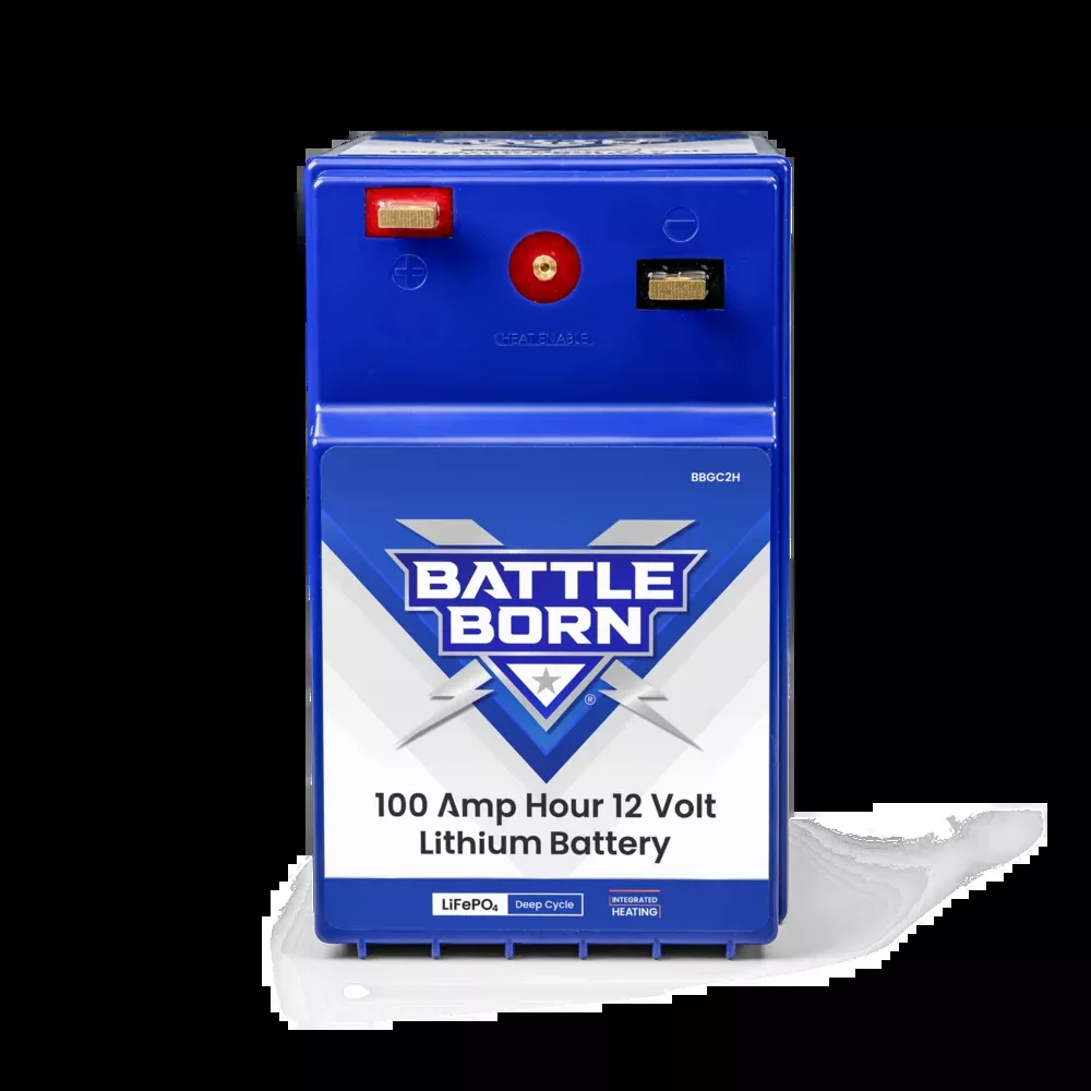 100Ah 12V GC2 Heated LiFePO4 Deep Cycle Battery Kit