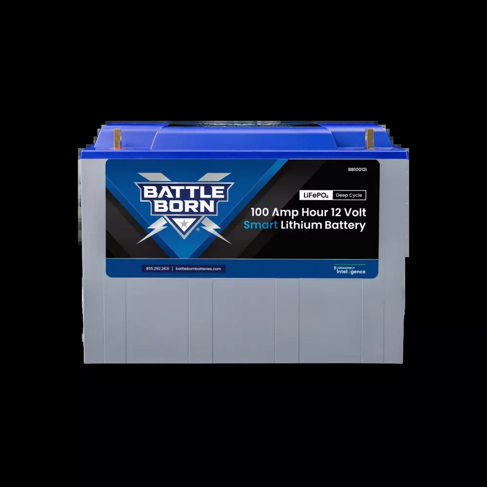 100Ah 12V Smart LiFePO4 Deep Cycle Battery