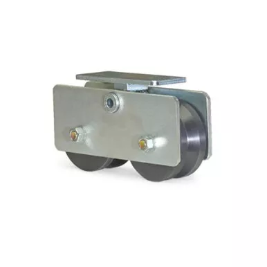 1201-0104" Tandem Steel V-Wheel Assembly