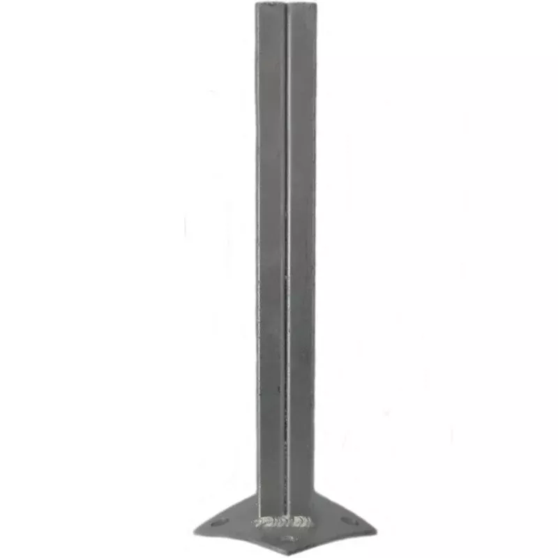 15″ Hot Dip Galvanized Pole Stand-Off, Diamond Base By Nichols SOD15