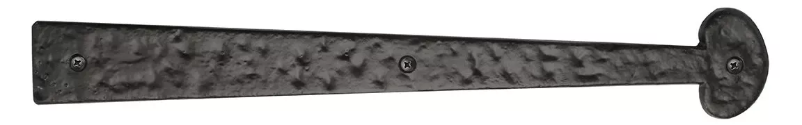 16″ Colonial Bean End Hinge, Iron – Decorative Traditional Style, Multiple Finishes