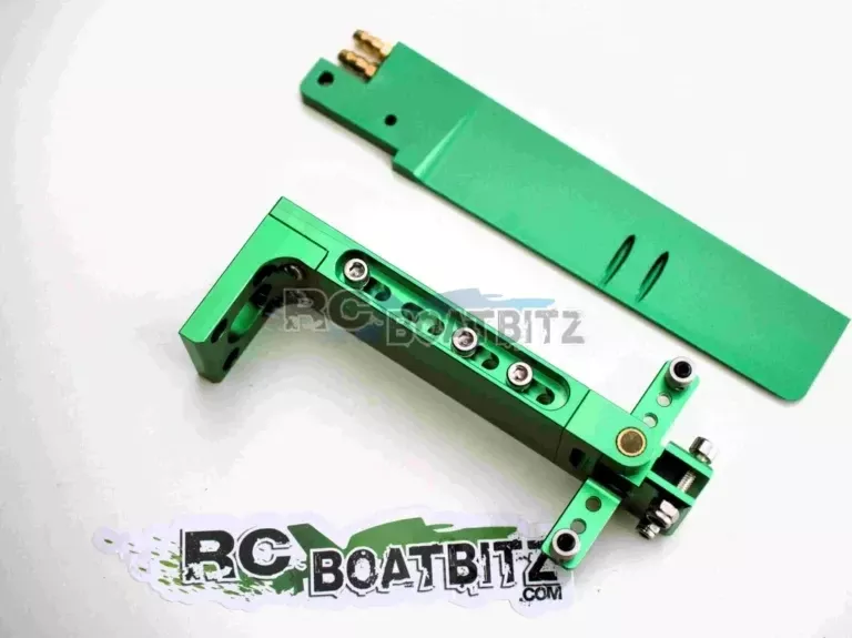 160mm deep Adjustable length standoff rudder LKR160 Green
