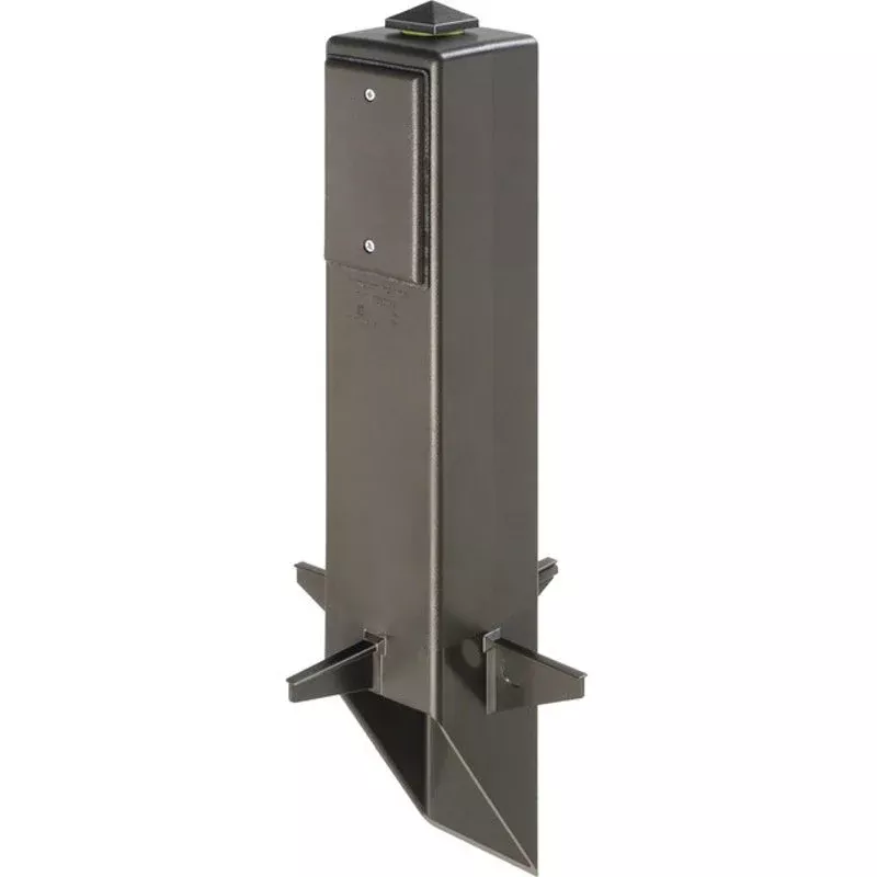19" Outdoor Lighting Post, Black By Arlington GP19B