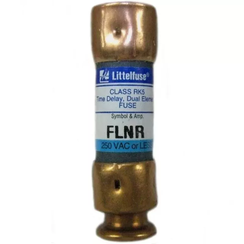 1A, 250VAC/125VDC, Class RK5 Time Delay Fuse By Littelfuse FLNR001