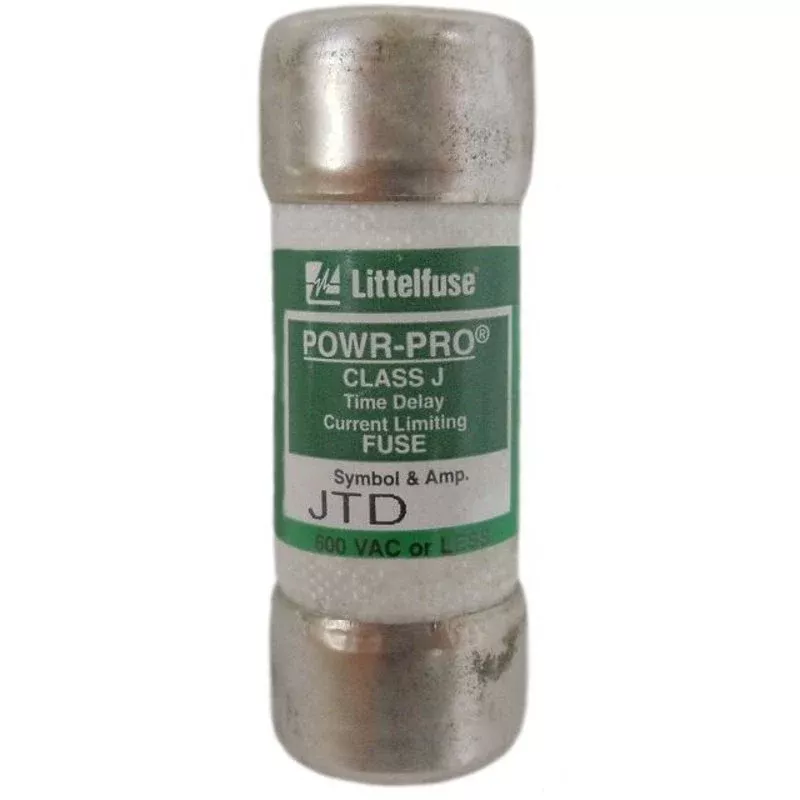 1A, 600V, Class J Time Delay Fuse By Littelfuse JTD001