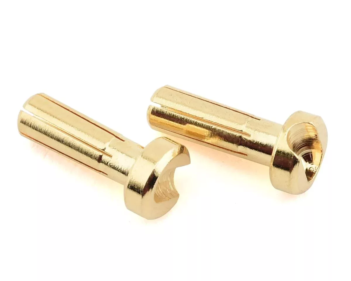 1UP Racing 190401 4mm LowPro Bullet Plugs (2)