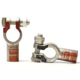 2/0 AWG Straight Battery Terminal Clamp Connector