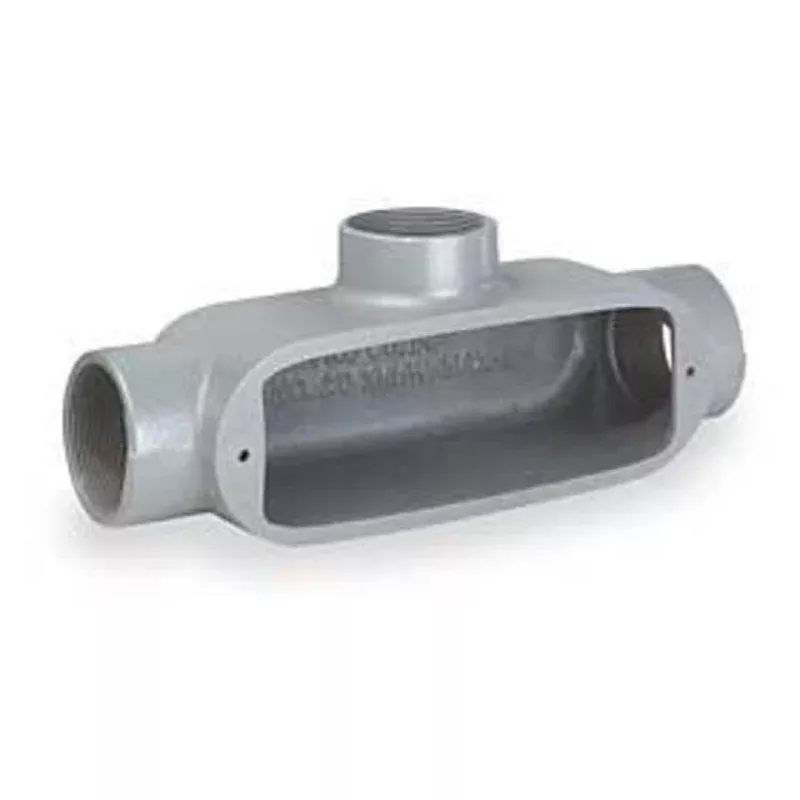2″, Type T, “E” Series, Aluminum Conduit BodyBy Hubbell-Killark EAT-6