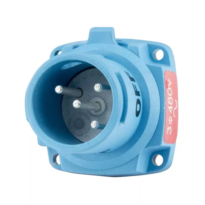 20 Amp, 480 Volt Plug, DSN20 Series By Meltric 63-18043