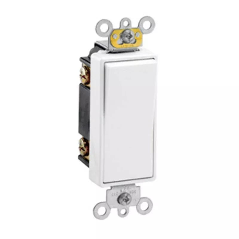 20A Decora Rocker Switch, White By Leviton 5622-2W