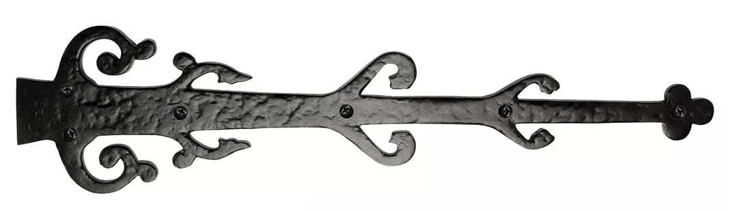 22″ Barcelona Style Decorative Hinge, Solid Aluminum – Premium Design with Multiple Finishes