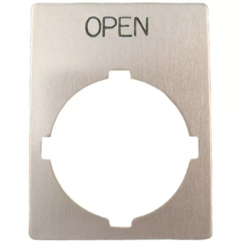 22mm Legend Plate, Open, ModularBy ABB SK 615 552-23