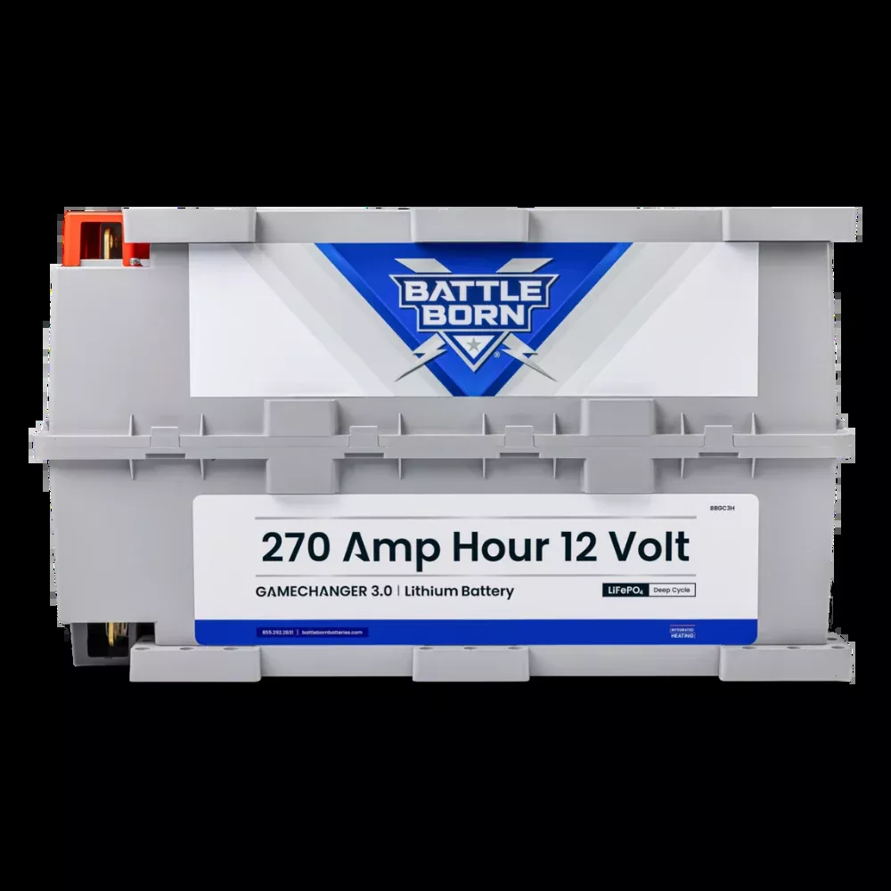270Ah 12V GC3 Heated LiFePO4 Deep Cycle Battery Kit
