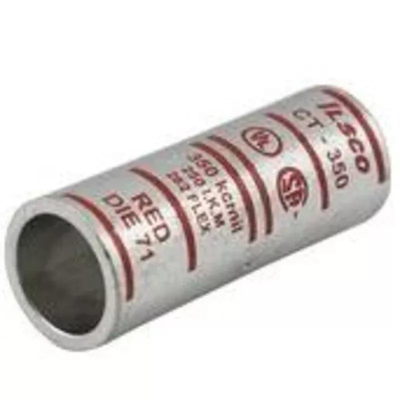 3 AWG Copper Compression Sleeve By nVent Ilsco CT-3