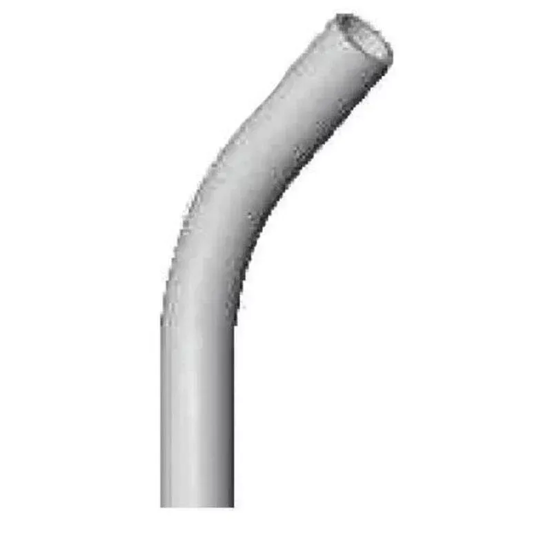 3″ PVC 45° Elbow, 24″ Radius, Schedule 40, Gray 3P45X24