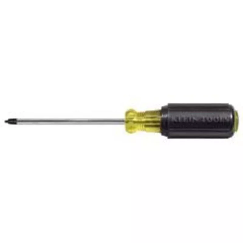#3 SQ Recess Screwdriver 4″ Shank By Klein Tools 663