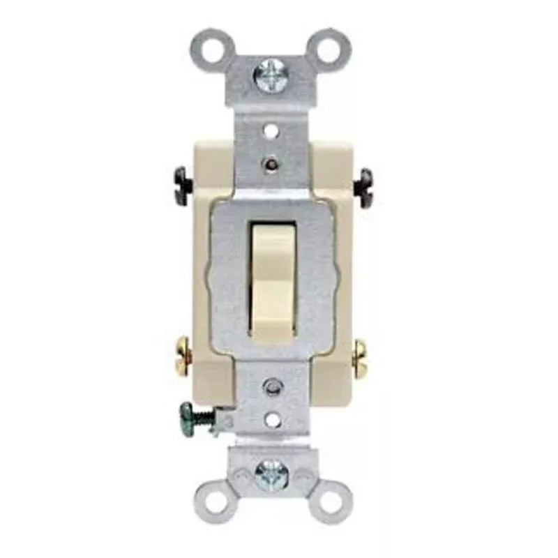 3-Way Switch, 20 Amp, 120/277V, Light Almond, Side Wired, Commercial By Leviton CS320-2T