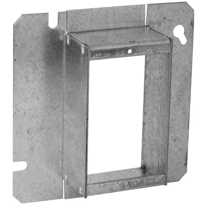 4-11/16″ Square Cover, 1-Device, Mud Ring, 3/4″ Raised, Drawn By Appleton 8485