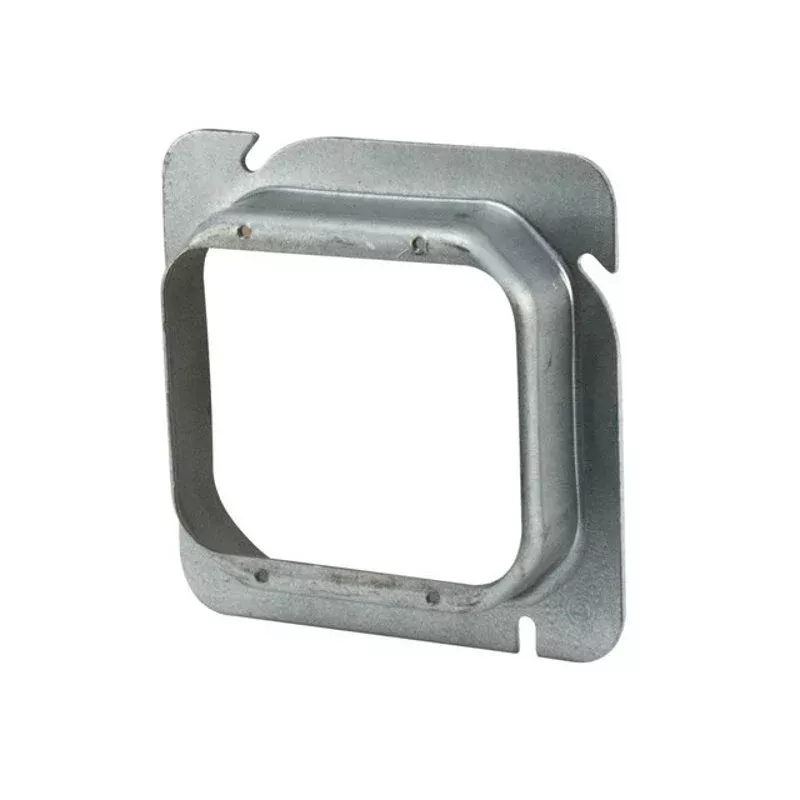 4-11/16″ Square Cover, 2-Device, Mud Ring, 1″ Raised, Drawn By Appleton 8486D