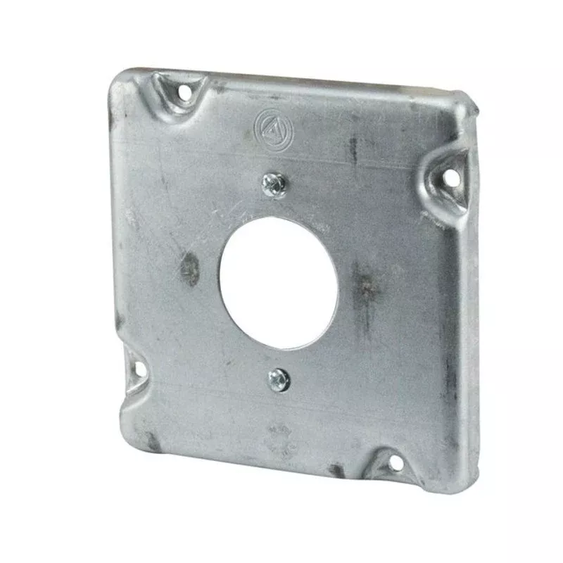 4-11/16″ Square Exposed Work Cover, (1) Single Receptacle By Appleton 8496