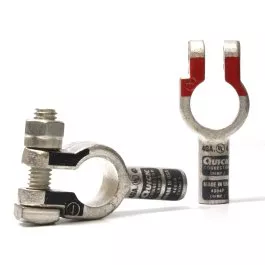 4 AWG Straight Battery Terminal Clamp Connector