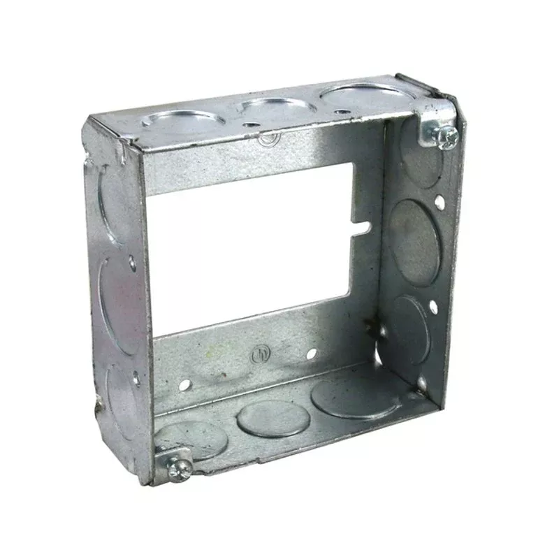 4″ Square Extension Ring, 1-1/2″ Deep, Welded, Metallic By Appleton 4SSBESPL