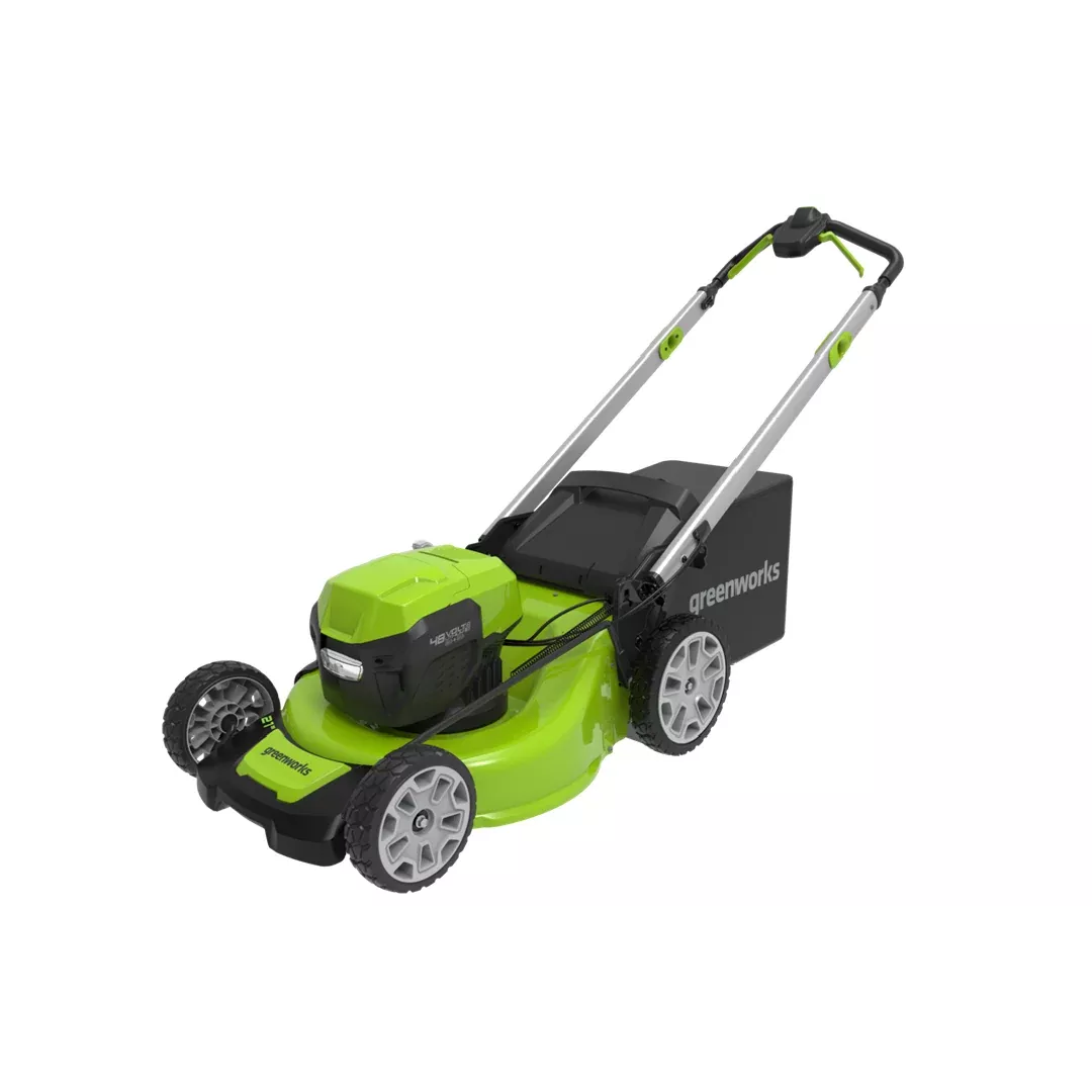 48V/24V 21″ Dual-Volt Lawn Mower with two batteries and charger | 48PM2X24