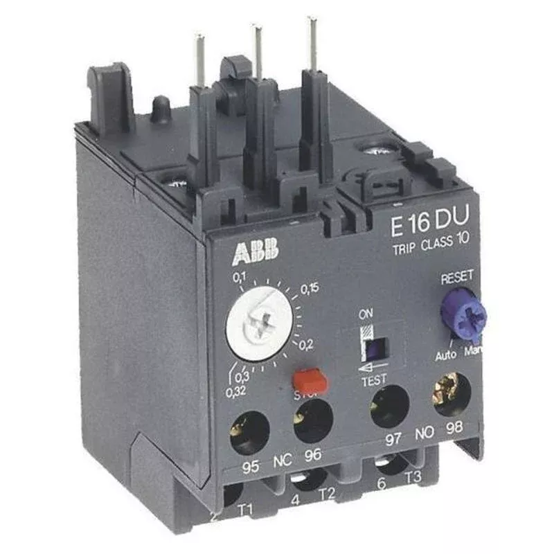 5.7 – 18.9 Amp, Electronic Overload Relay By ABB E16DU18.9