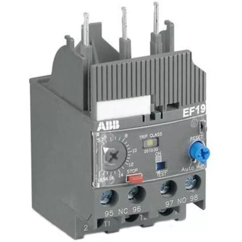 5.7 – 18.9 Amp, Electronic Overload Relay, EF19 Frame, AF9-AF38 By ABB EF19-18.9