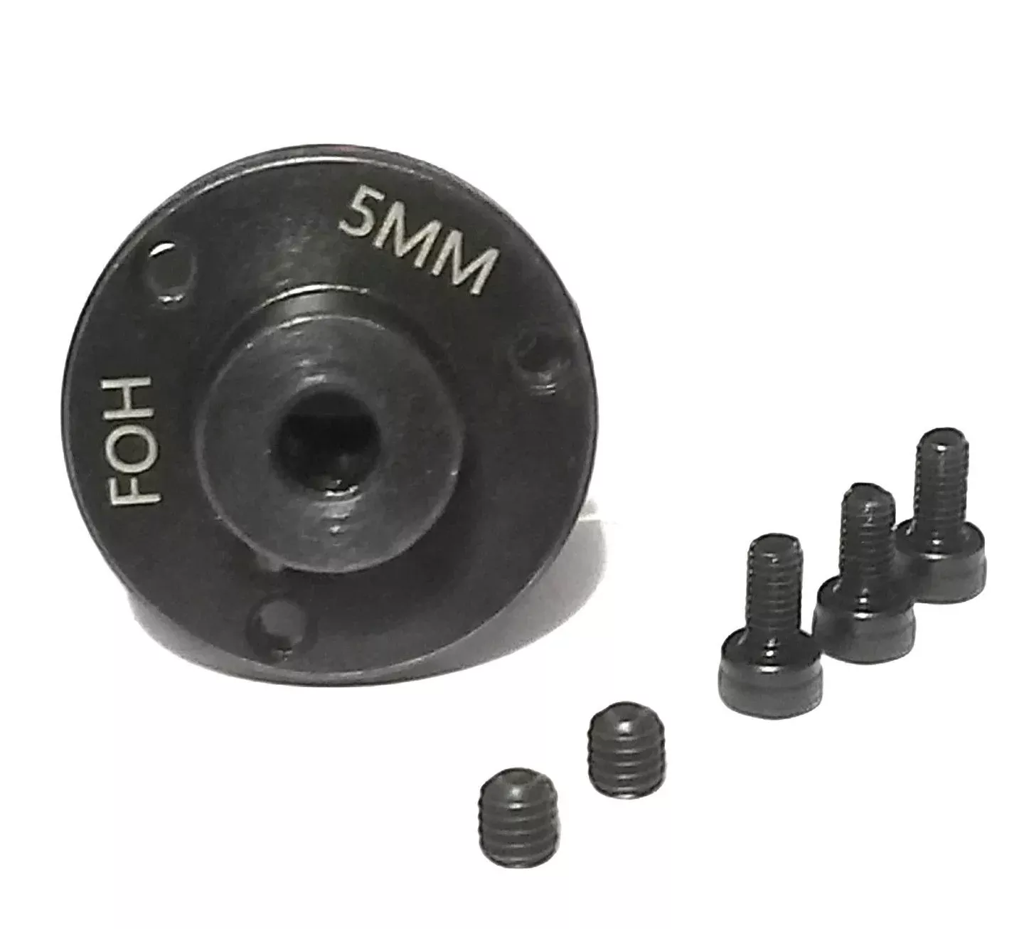 5MM Spur Adaptor *Hardened Steel* Revo Style