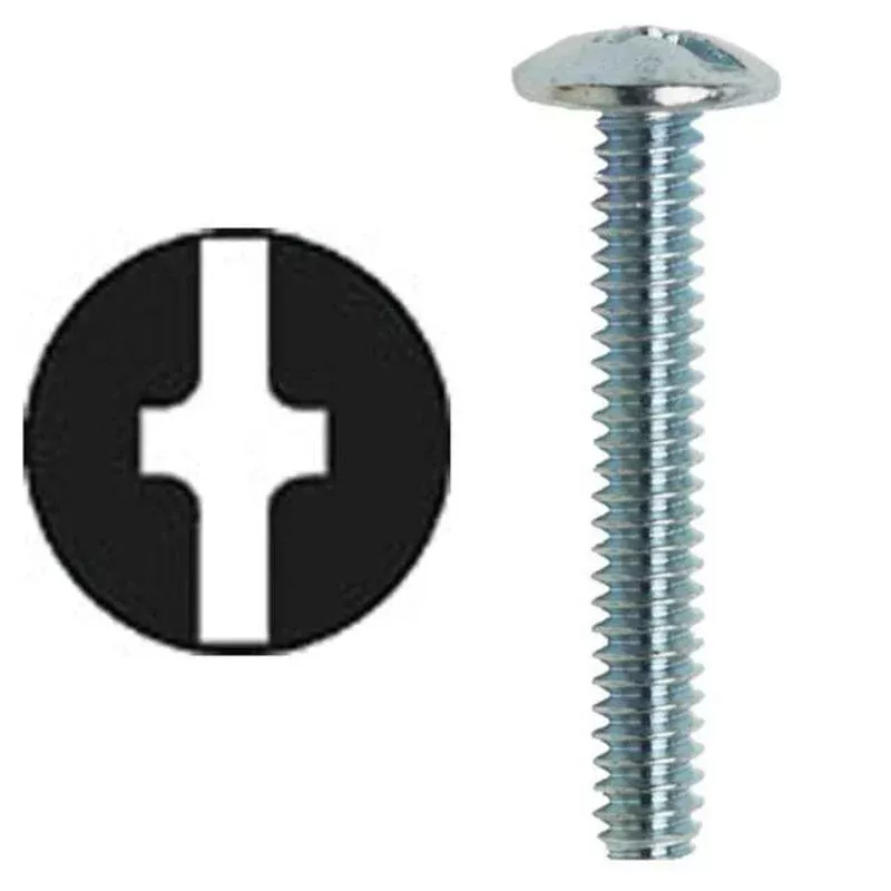 #6-32 x 2″ Truss Head Machine Screw, Slotted/Phillipse By Dottie TMC6322