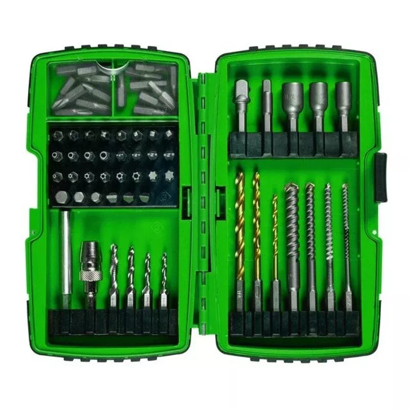68 Piece Electrician’s Drill/Driver Kit By Greenlee DDKIT-1-68