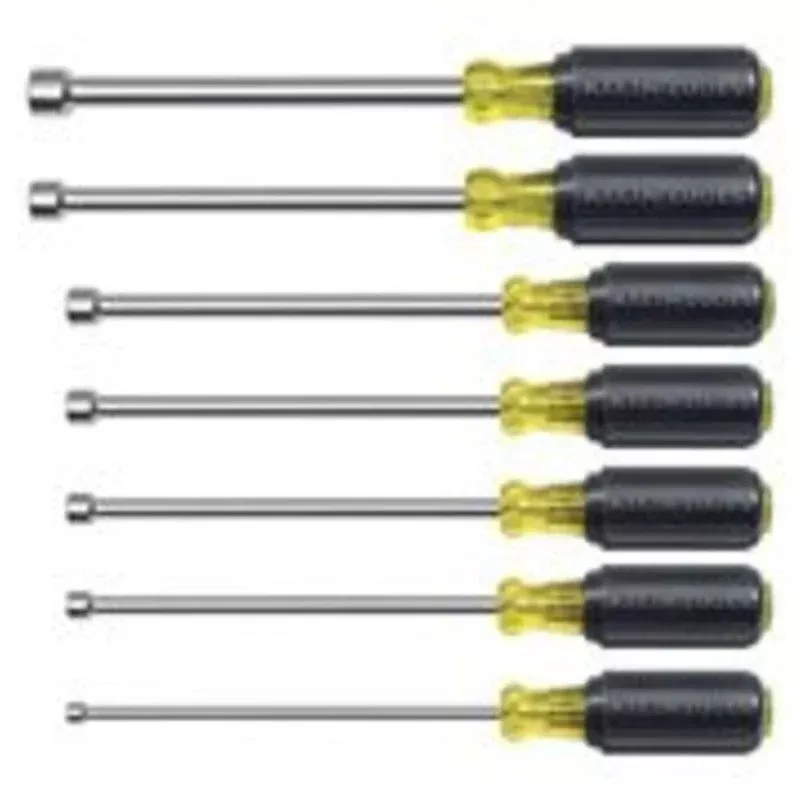 7-Piece Magnetic Nut Driver Set By Klein Tools 647M
