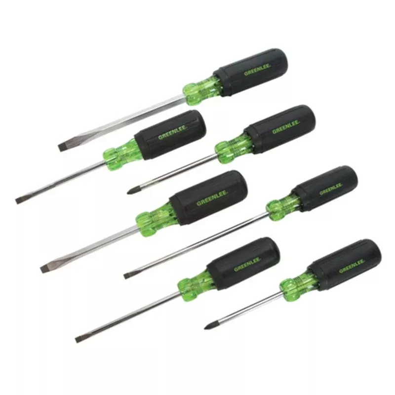 7-Piece Screwdriver Set By Greenlee 0153-02C