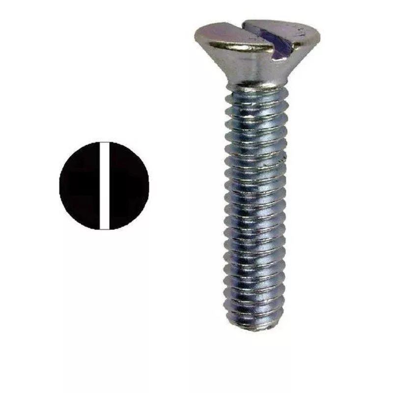 8-32 x 2″ Machine Screw, Zinc Plated Steel FM8322