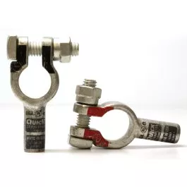 8 AWG Straight Battery Terminal Clamp Connector