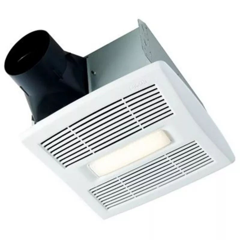 80 CFM Ceiling Fan w/ LED Light, Single-Speed By Broan AE80BL