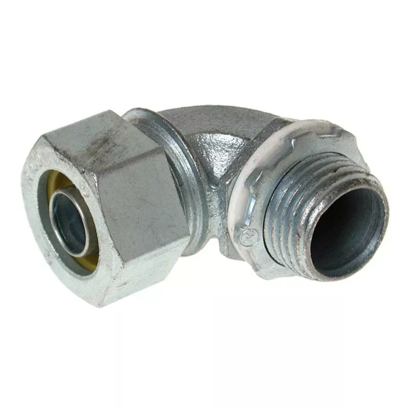 90° Liquidtight Connector 3/8″ Trade Size.° 38LT90CN