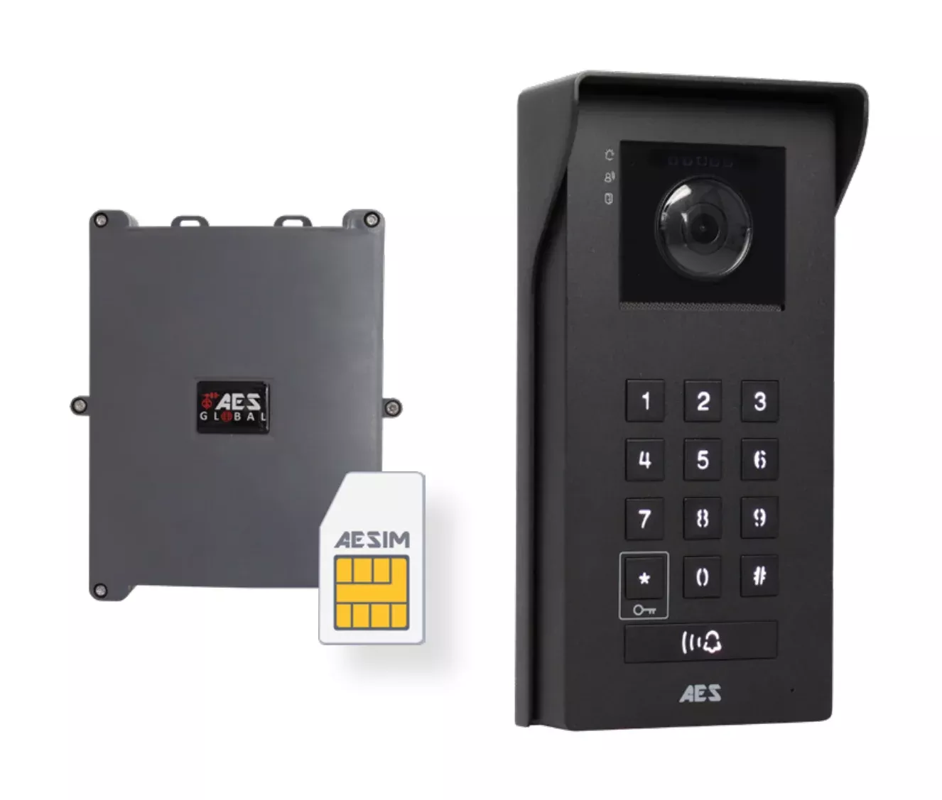 AES OPYN-4G-IBK-US – Advanced 4G Cellular Video Intercom