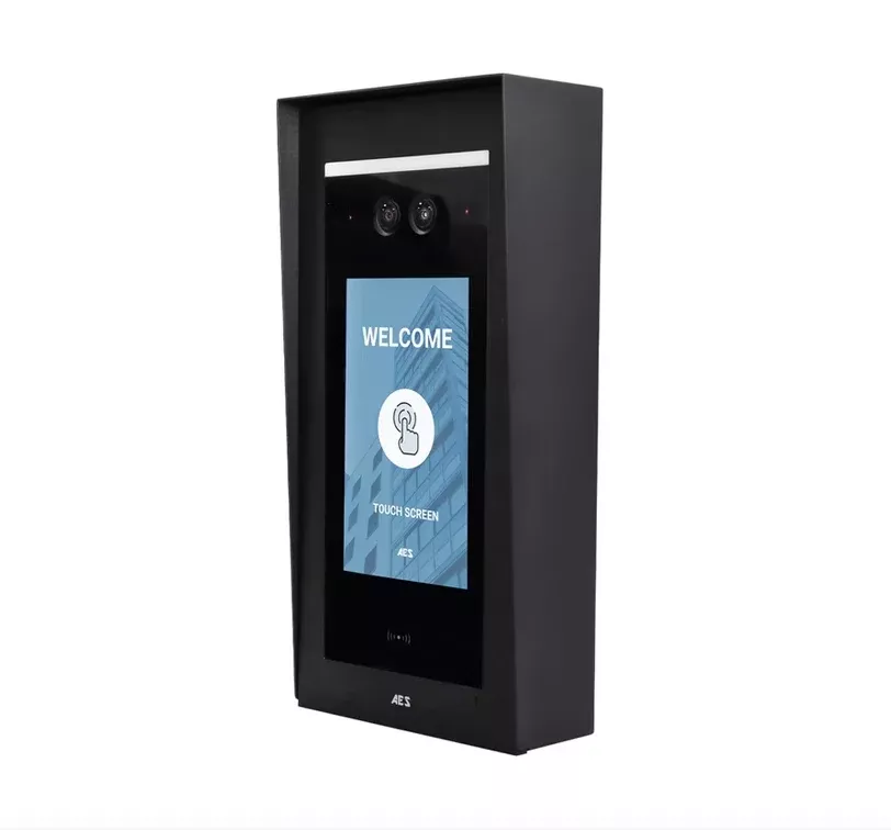 AES OPYN-MULTI-IP-IB-US – IP Surface/Pedestal Mount Multi-Tennant Video Intercom