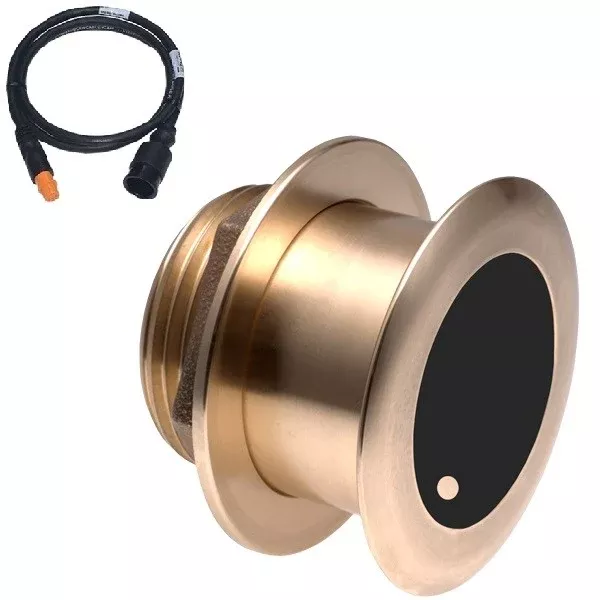 Airmar B175C CHIRP 1kW Medium-Frequency 20° Tilt Transducer with Garmin Connectors.