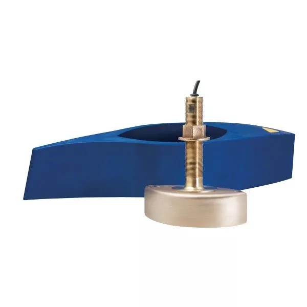 Airmar B285C-HW CHIRP 1kW Bronze Thru-Hull Transducer with Garmin connectors.