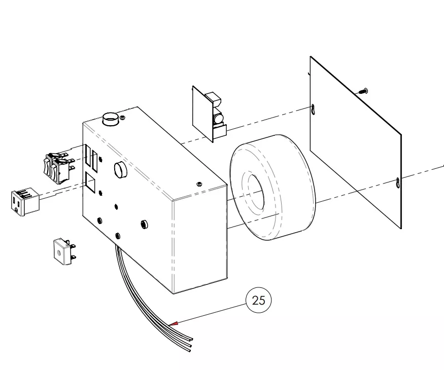 All-O-Matic PSH-325 Power Harness