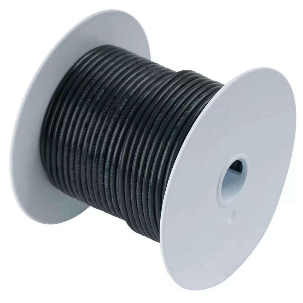 Ancor Black 12 AWG Primary Wire – 100′ [106010]