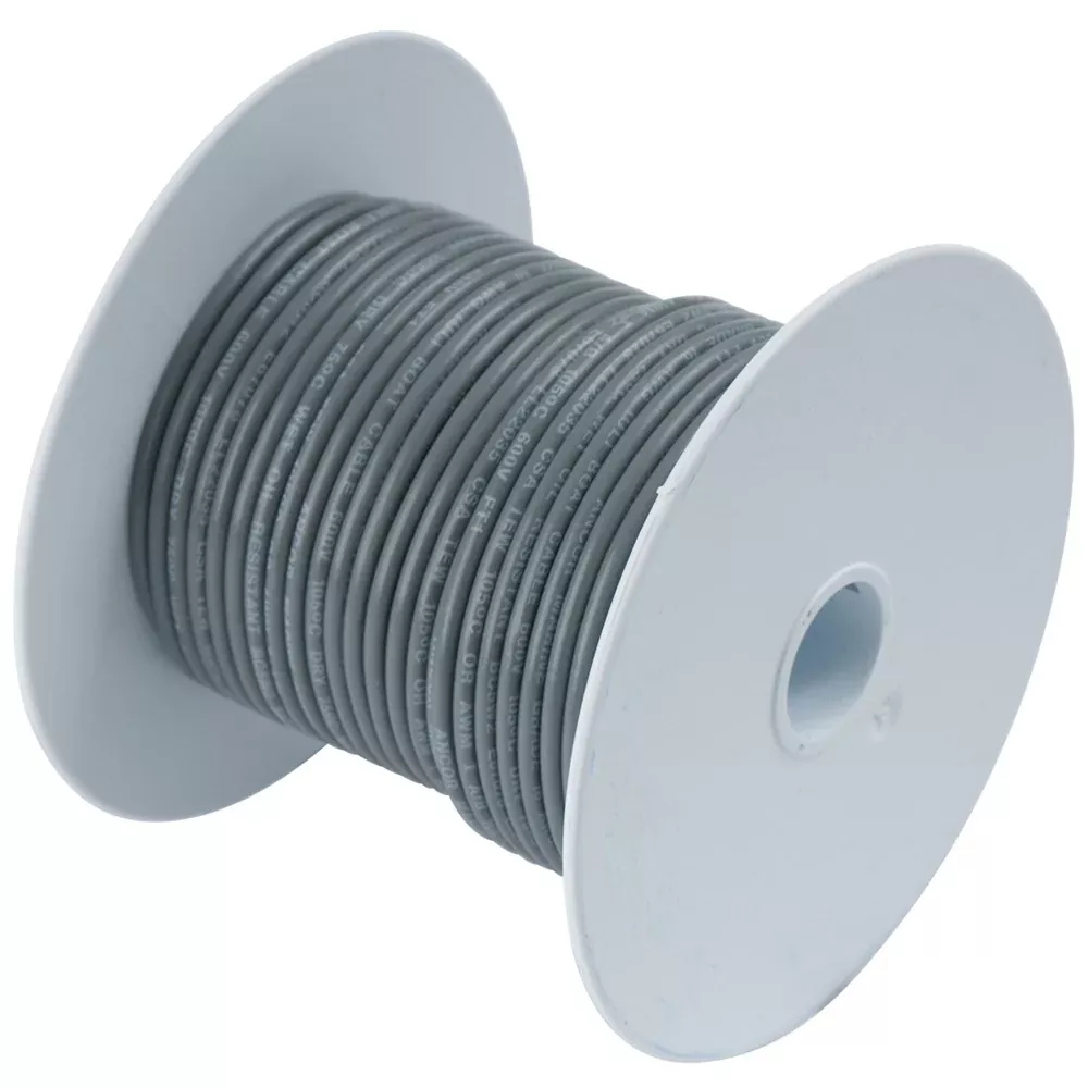Ancor Grey 16 AWG Primary Wire – 100′ [102410]