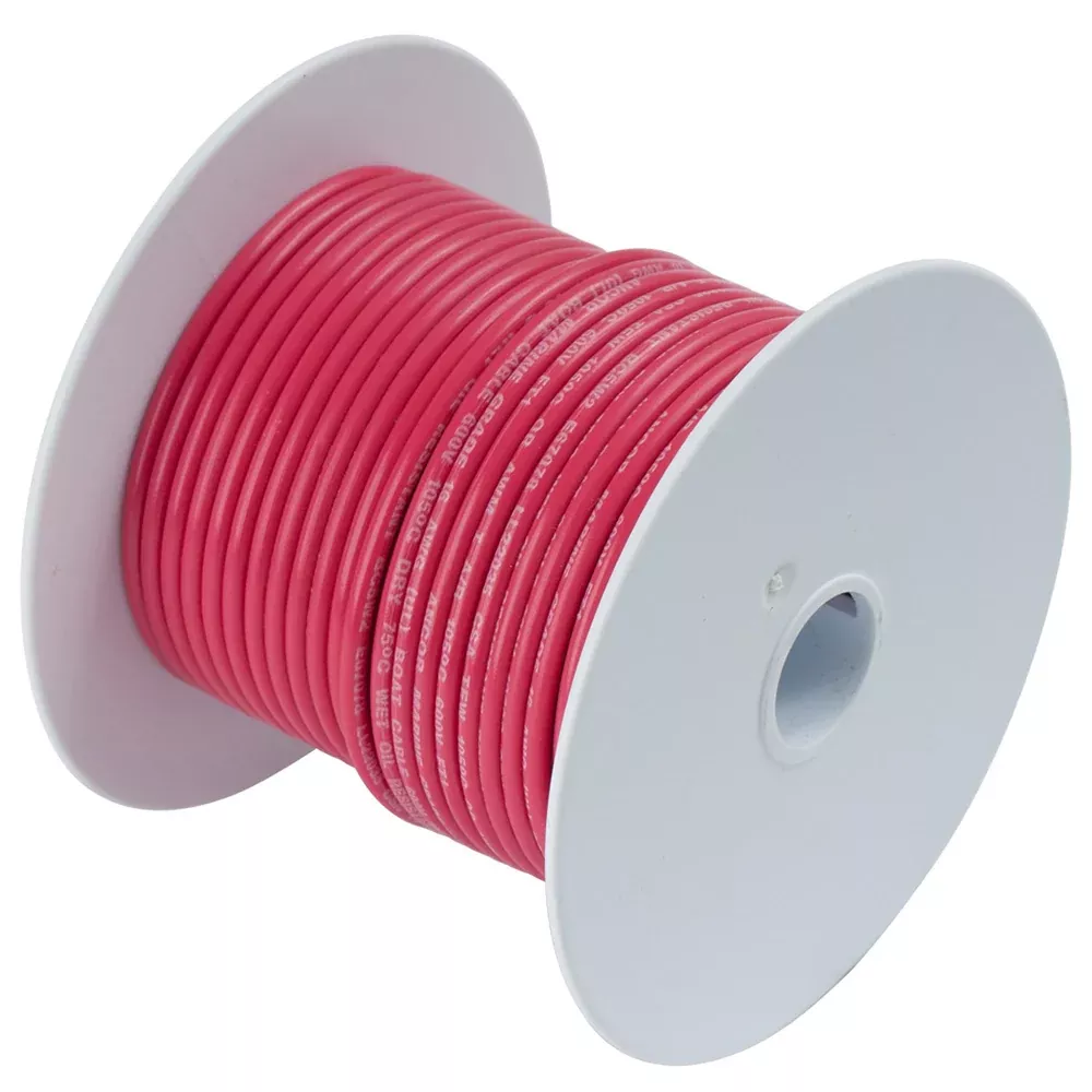 Ancor Red 2 AWG Battery Cable – 100′ [114510]